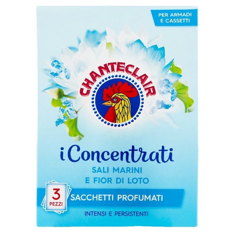 Chanteclair i Concentrati Sali Marini e Fior di Loto spintos kvapikliai, 3 vnt.