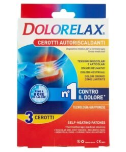 Dolorelax savaime šylantys pleistrai nuo skausmo, 3 vnt.