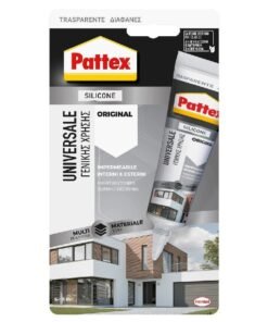 Pattex Universal Silicone skaidrus silikonas, 50 ml