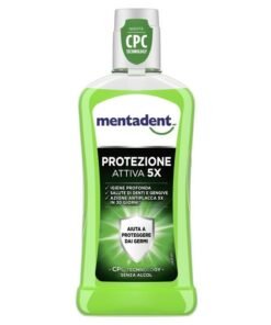 Mentadent Protezione Attiva 5X burnos skalavimo skystis, 400 ml