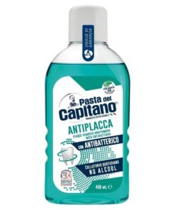 Pasta del Capitano Anti-Plaque burnos skalavimo skystis, 400 ml