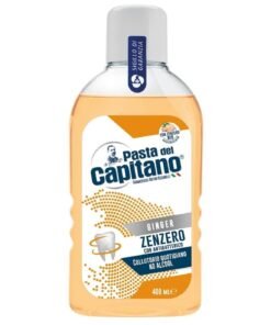 Pasta del Capitano Antibacterial Ginger burnos skalavimo skystis, 400 ml