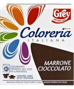 Coloreria Italiana audinių dažai „Chocolate Brown“, be druskos