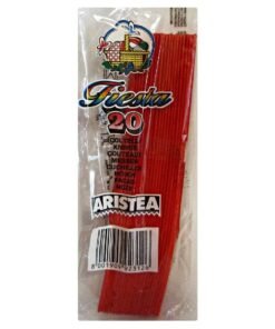 Aristea raudoni plastikiniai peiliai, 20 vnt
