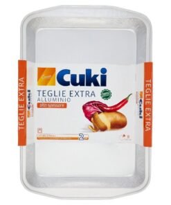 Cuki aliuminio kepimo formos 8 porcijų (padidinto storio), 2 vnt.