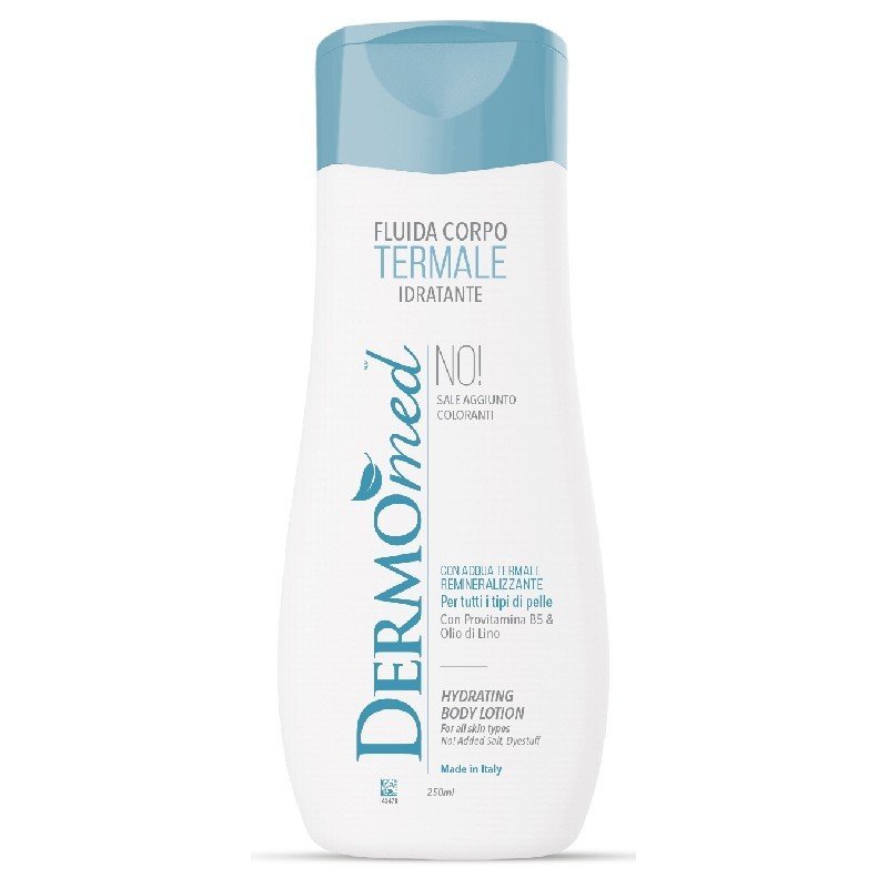 Dermomed drėkinamasis kūno losjonas su terminiu vandeniu, 250 ml