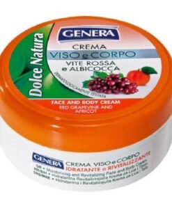 Genera veido ir kūno kremas su raudonųjų vynuogių ir abrikosų ekstraktais, 160 ml