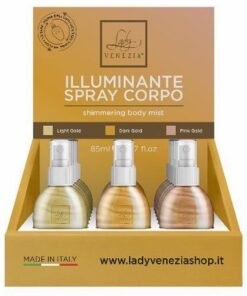 Lady Venezia kūno švytėjimo purškiklis, 85 ml