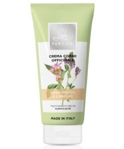 Lady Venezia kūno kremas su liucerna ir ciberžole, 100 ml