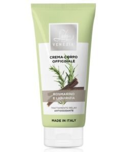Lady Venezia kūno kremas su rozmarinų ir saldymedžio ekstraktu, 100 ml