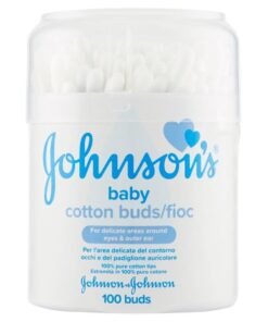 Johnson’s Baby vatos pagaliukai kūdikiams, 100 vnt.