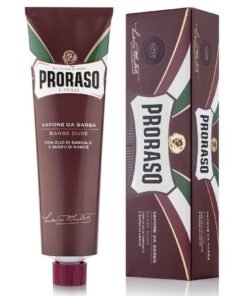 Proraso Red skutimosi kremas su sandalmedžio aliejumi ir taukmedžio sviestu, 150 ml