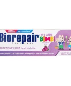 Biorepair Kids Grape dantų pasta vaikams 0–6 metų, 50 ml