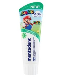 Mentadent Junior Super Mario vaikiška dantų pasta, 75 ml