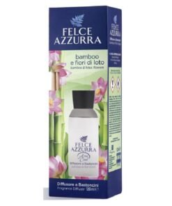 Felce Azzurra namų kvapas su lazdelėmis Bamboo & Lotus Flowers, 120 ml
