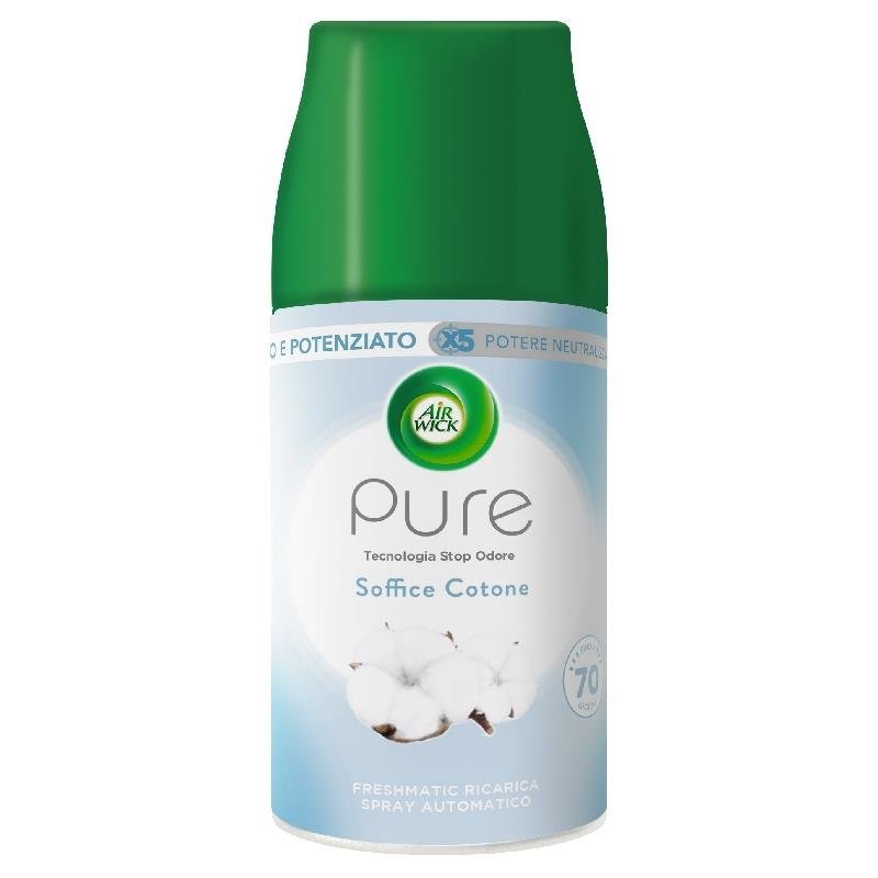 Air Wick Freshmatic Pure automatinis patalpų gaiviklis Soft Cotton, 250 ml