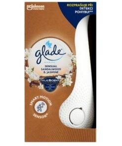 Glade Sense & Spray automatinis patalpų gaiviklis su prietaisu Sandalwood & Jasmine