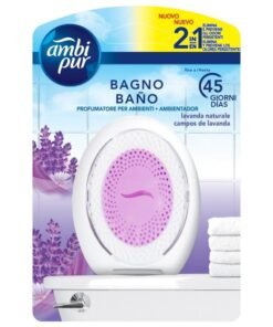 Ambi Pur „Bagno Lavanda Naturale“ vonios gelinis kvapų sugėriklis, iki 45 dienų