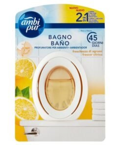 Ambi Pur „Bagno Freschezza di Agrumi“ vonios gelinis kvapų sugėriklis, iki 45 dienų