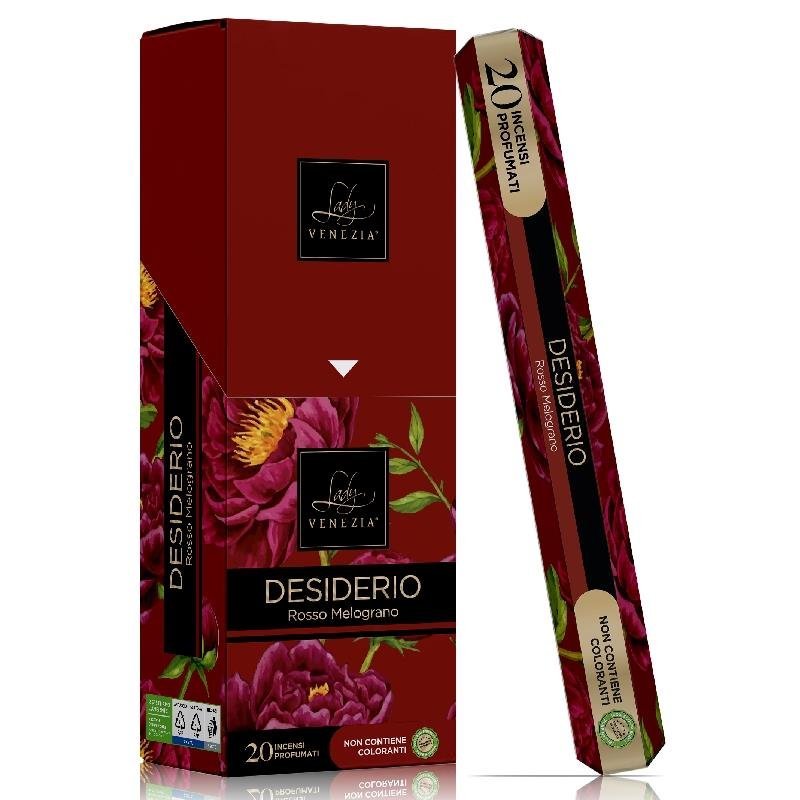 Lady Venezia „Desiderio Rosso Melograno“ smilkalai, 20 vnt.