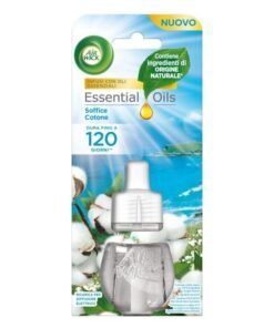 Air Wick Essential Oils Soft Cotton elektrinio difuzoriaus papildymas, 19 ml