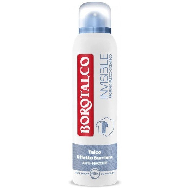 Borotalco Invisible Fresh purškiamas dezodorantas, 150 ml
