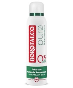 Borotalco Pure Zero Salt purškiamas dezodorantas, 150 ml