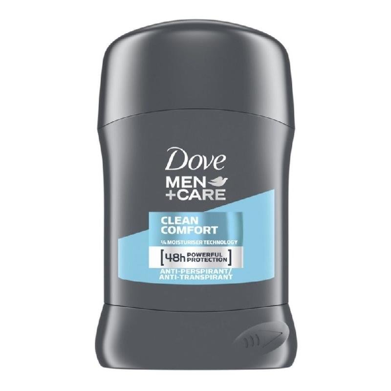 Dove Men+Care Clean Comfort pieštukinis antiperspirantas, 50 ml