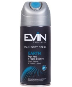 Evin Homme Earth purškiamas dezodorantas vyrams, 150 ml