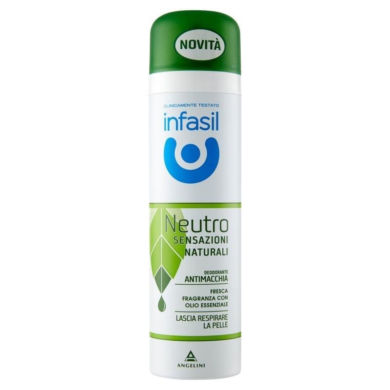 Infasil Neutro Sensazioni Naturali purškiamas dezodorantas, 150 ml