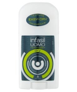 Infasil Uomo Dermo XPH Dry dezodorantas pieštukas vyrams, 40 ml