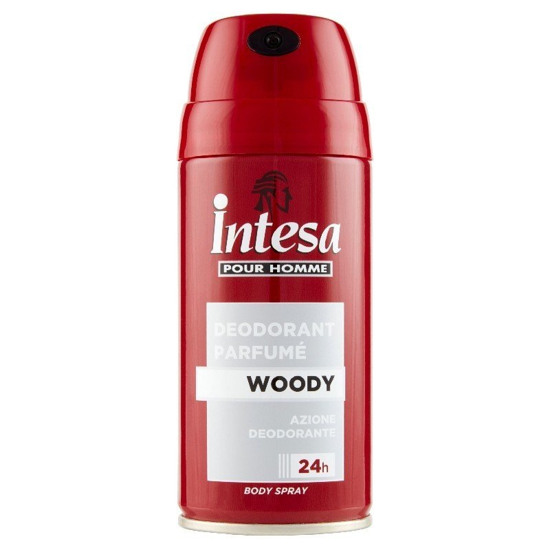 Intesa Pour Homme Woody purškiamas dezodorantas vyrams, 150 ml