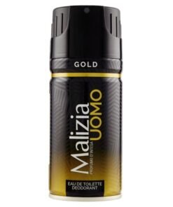 Malizia Uomo Gold purškiamas dezodorantas vyrams, 150 ml