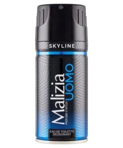 Malizia Uomo Skyline purškiamas dezodorantas vyrams, 150 ml