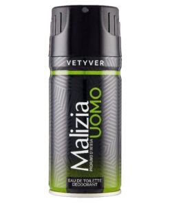 Malizia Uomo Vetyver purškiamas dezodorantas vyrams, 150 ml