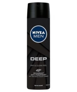 Nivea Men Deep purškiamas antiperspirantas, 150 ml