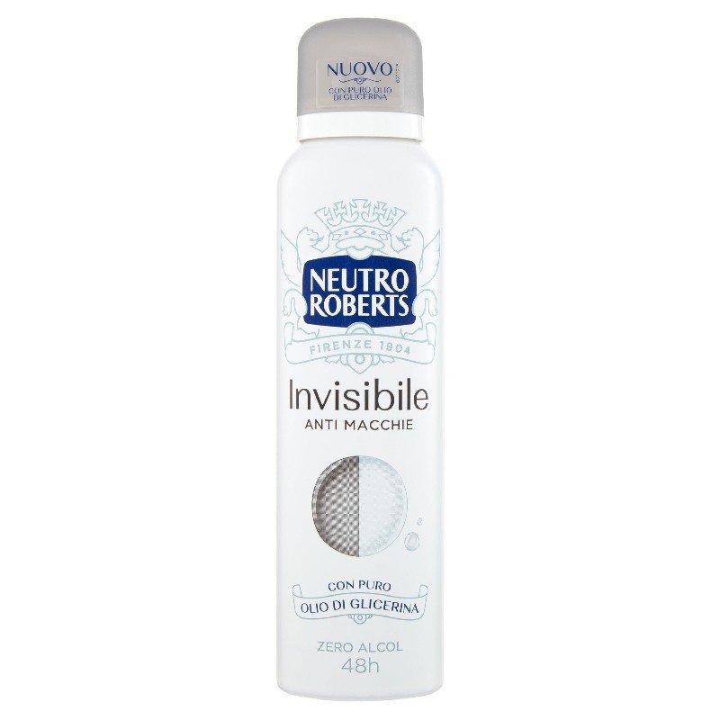 Neutro Roberts Invisible purškiamas dezodorantas, 150 ml