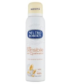 Neutro Roberts Sensitive Avižos ir pienas purškiamas dezodorantas, 150 ml