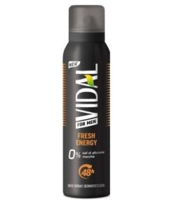 Vidal Fresh Energy For Men purškiamas dezodorantas, 150 ml