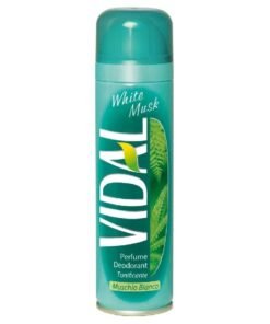 Vidal White Musk purškiamas dezodorantas, 150 ml