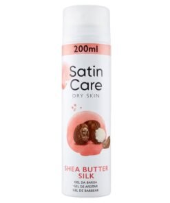 Gillette Satin Care Dry Skin Shea Butter skutimosi gelis, 200 ml