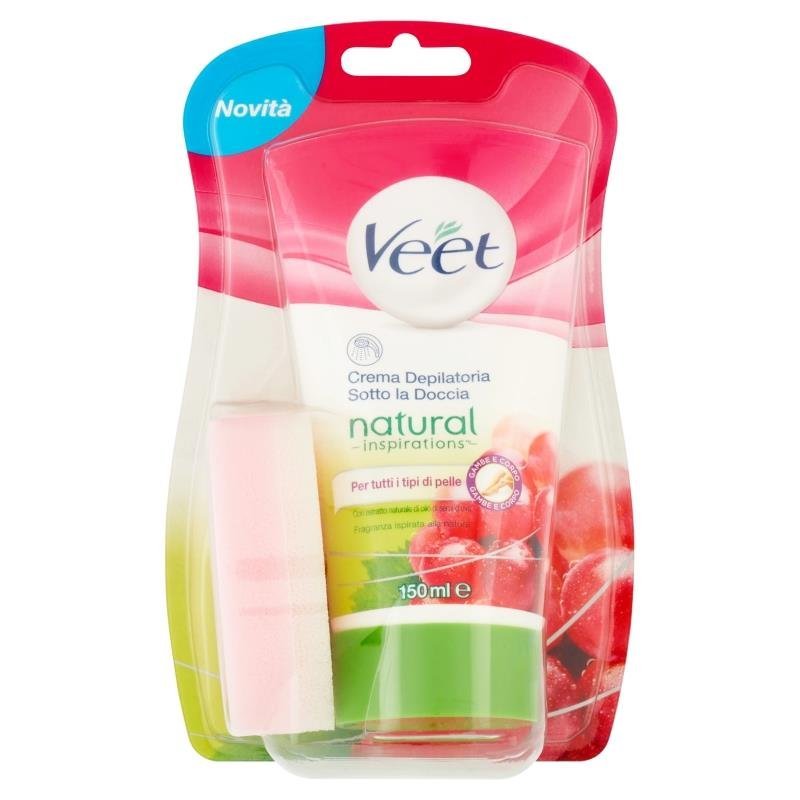 Veet depiliacinis kremas dušui Natural Inspirations, 150 ml