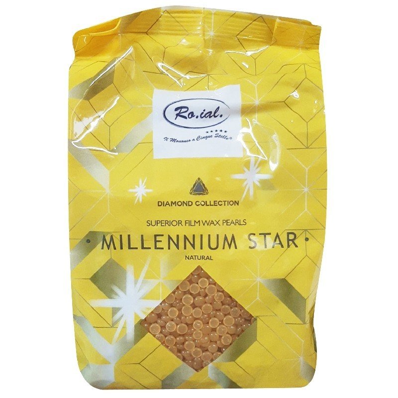 Ro.ial Millennium Star natūralaus vaško granulės depiliacijai, 1 kg