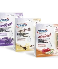 Ariasana Minifresh drėgmę sugeriantys ir kvapą skleidžiantys maišeliai, 2 vnt.