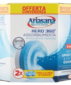 Ariasana Aero 360° drėgmės surinkėjo tabletės, 2 × 450 g