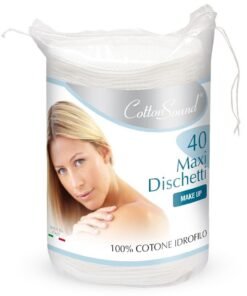 Cotton Sound Maxi makiažo valymo diskeliai, 40 vnt.