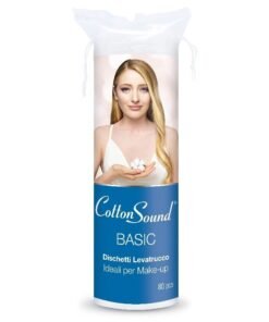 Cotton Sound makiažo valymo diskeliai, 80 vnt.