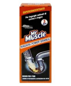 Mr Muscle Niagara Power Granulių kanalizacijos vamzdžių valiklis, 250 ml