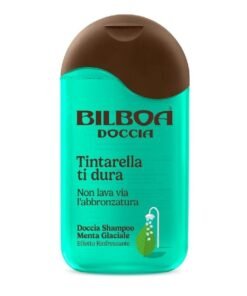 Bilboa 2-in-1 dušo želė ir šampūnas su ledine mėta, 220 ml