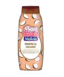 Malizia Bon Bons Tropical Coconut vonios ir dušo prausiklis, 500 ml